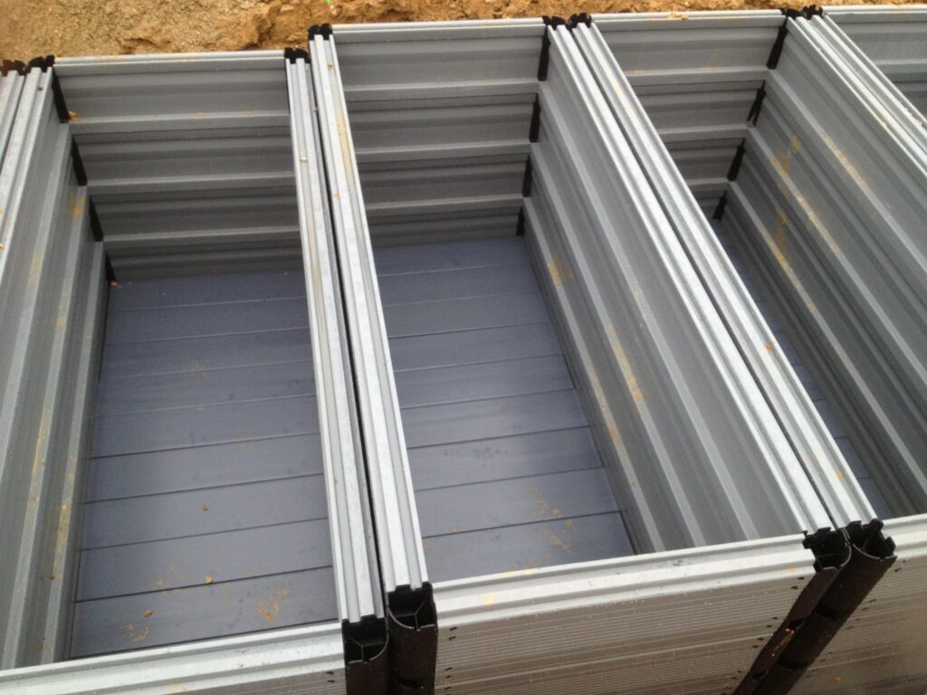 Caveau polymère en batterie