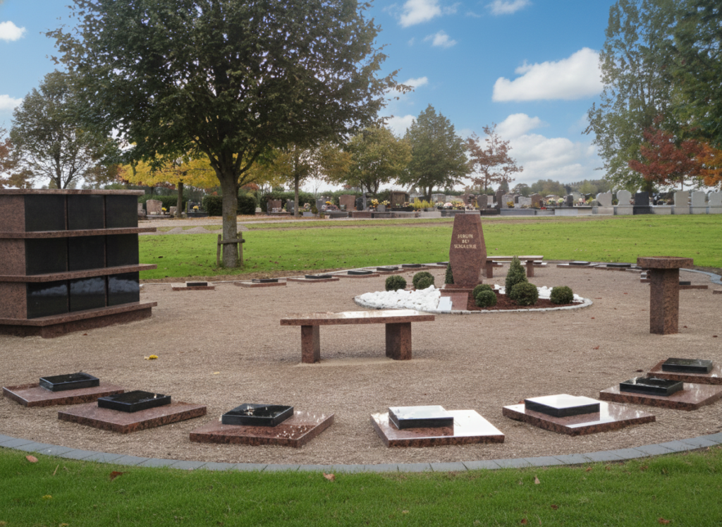 Columbarium cavurnes et jardin du souvenir fabrication française