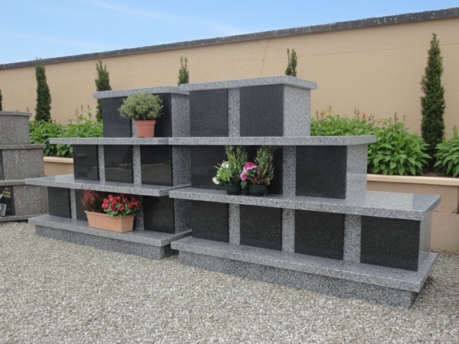 Columbarium Classiflor simple face en granit français