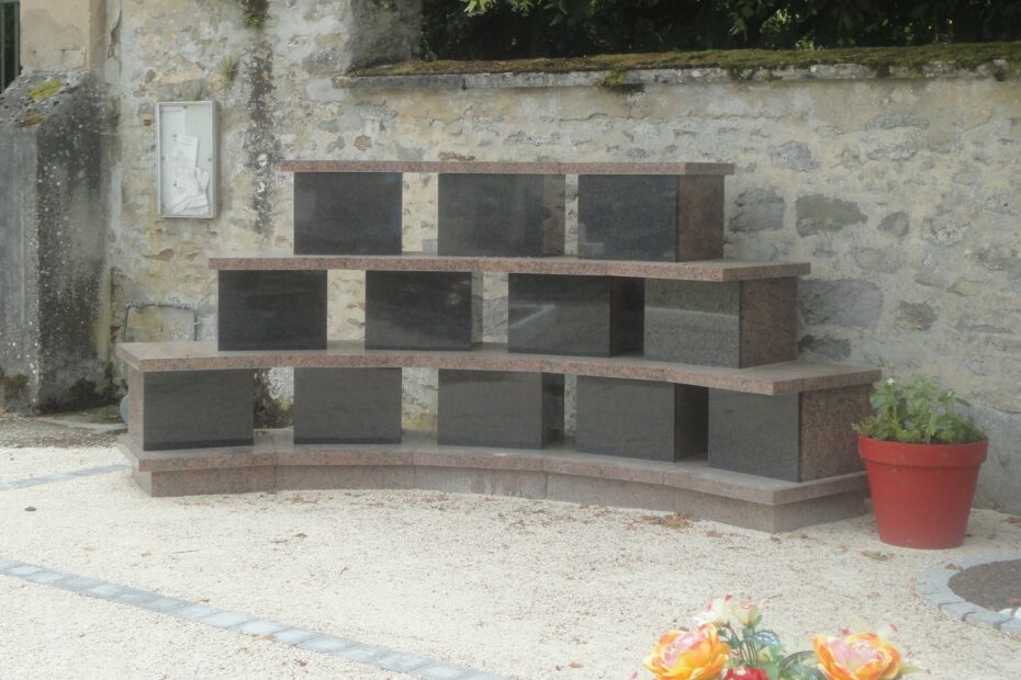 Columbarium courbe 12 cases Sérénité