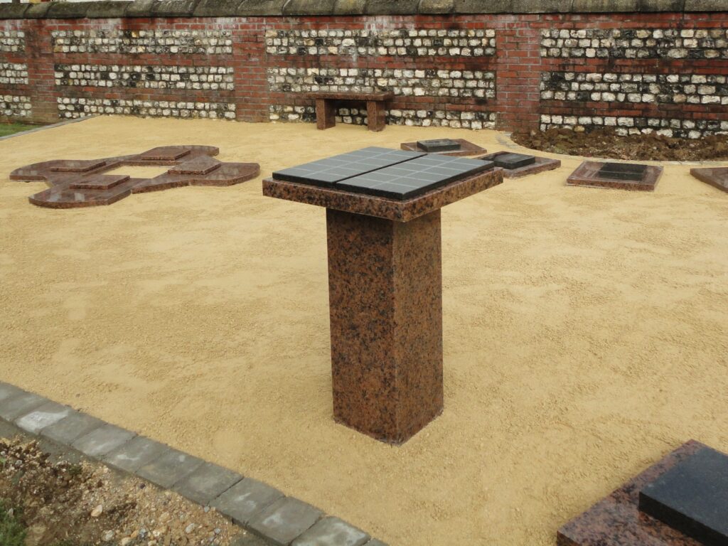 Livre de remarques pour jardin du souvenir