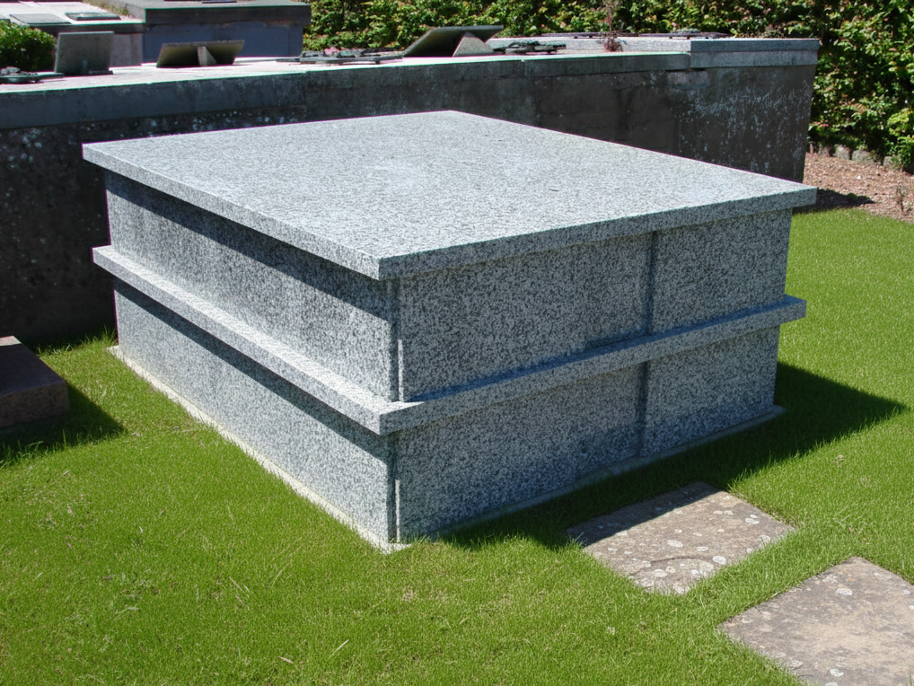 Ossuaire en granit du Tarn de fabrication française