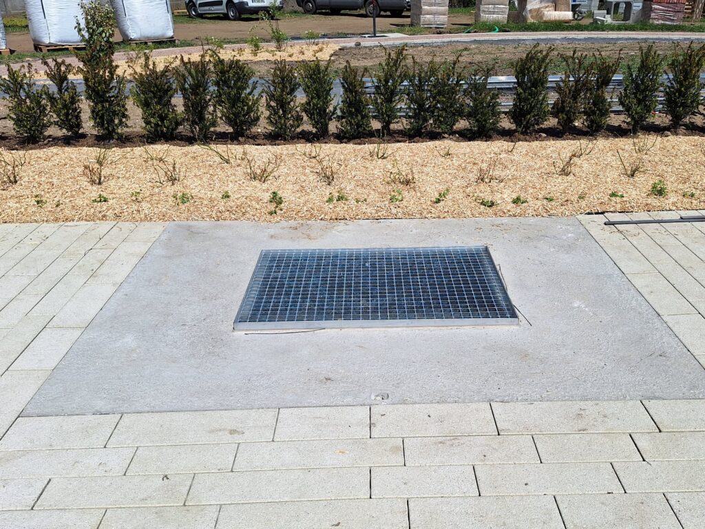 Puits jardin du souvenir pour dispersion