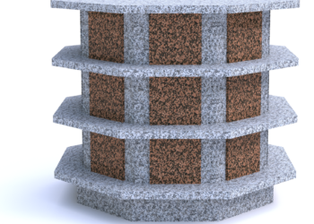 Columbarium 24 cases modèle Octys