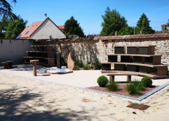 columbarium 24 cases Sérénité courbe granit français