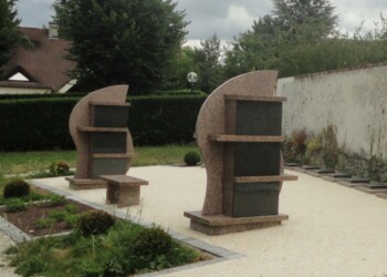 Columbarium 6 cases Ankara en granit français