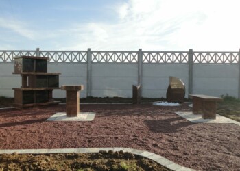 Columbarium 6 cases simple face Pilare