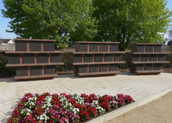 Columbarium Classiflor 33 cases en Rose de Bretagne
