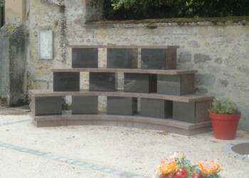 Columbarium courbe 12 cases Sérénité