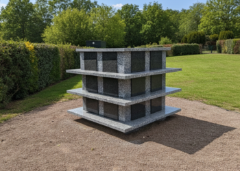 Columbarium Katrys 24 familles en granit du Tarn