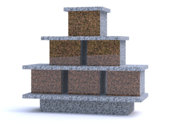 Columbarium modèle Sérénité droit