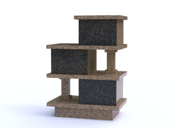 Columbarium Pilare double face de fabrication française