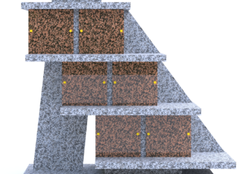 Columbarium PISE simple face