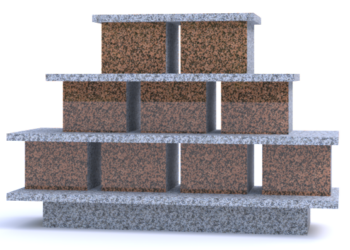 Columbarium Sérénité droit 9 familles