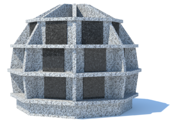 Columbarium DÔME 24 cases en granit du Tarn